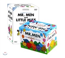 Mr.Men BOOK 50권 + Mr.Men & Little Miss DVD SET
