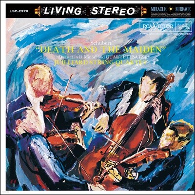 Juilliard String Quartet 슈베르트: 현악 4중주 12번, 14번 '죽음과 소녀' [LP]