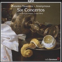 Ludger Remy 드레드센의 보물 - 여섯 개의 협주곡 (Dresden Treasures - Six Concertos)