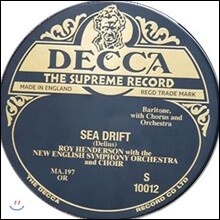 Roy henderson 프레데릭 딜리어스: 해류 (Frederick Delius: Sea Drift) [10인치 3 Vinyl]