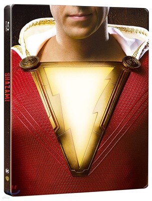 샤잠! (2Disc 3D + 2D 스틸북 한정수량) : 블루레이