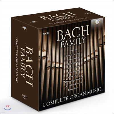 바흐 가문의 오르간 작품 전곡집 (Bach Family - Complete Organ Music)