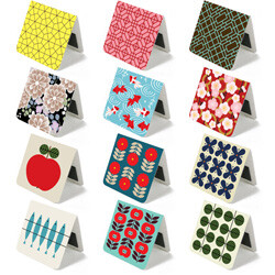 패턴 마그네틱 북마크