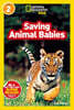 National Geographic Kids Readers Level 2 : Saving Animal Babies