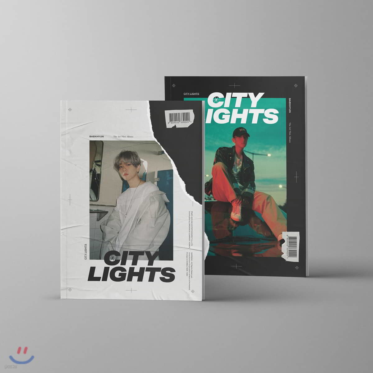 백현 (Baek Hyun) - 미니앨범 1집 : City Lights [Day 또는 Night 버전 중 1종 랜덤 출고]