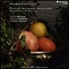 William Christie 몽동빌: 피아노와 목소리와 바이올린을 위한 작품집 (Mondonville: Pieces De Clavecin Avec Voix Ou Violon, Op.5)