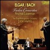 Pinchas Zukerman / Zubin Mehta 엘가 / 바흐: 바이올린 협주곡 1번 (Elgar: Violin Concerto Op.61 / Bach: Violin Concerto BWV1041) 핀커스 주커만, 주빈 메타
