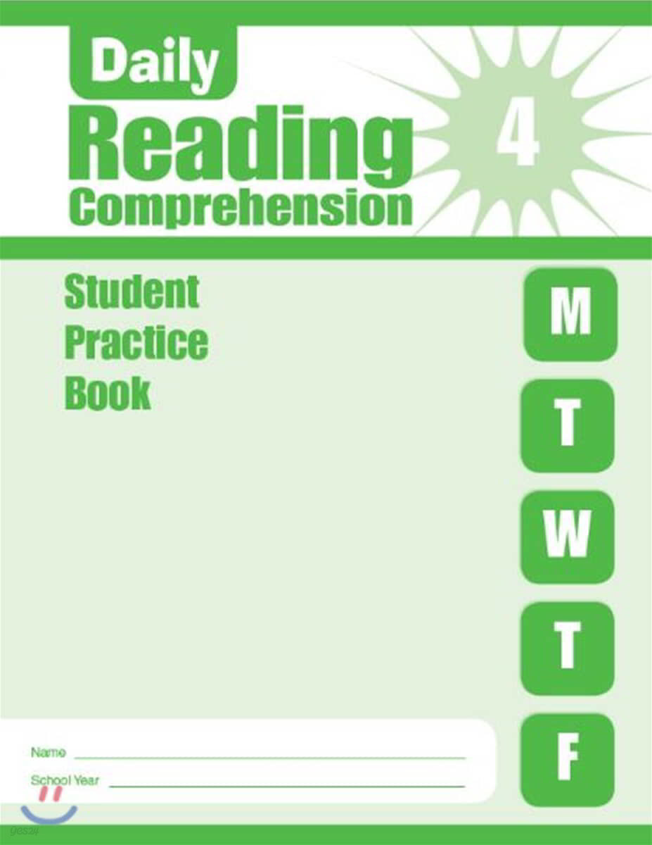 Daily Reading Comprehension Grade 4 : Student Practice Book (2018 ver. 신판)