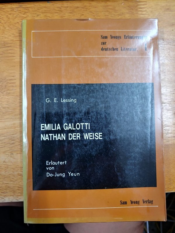 EMILIA GALOTTI NATHAN DER WEISE