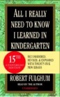 All I Really Need to Know I Learned in Kindergarten : Audio Cassette