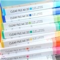컬러 클리어파일 20 / Color Clear File 20