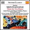 Pia Freund 몬살바헤: 피아노 작품 3집 - 2대의 피아노를 위한 작품들 (Montsalvatge : Piano Music Vol.3)
