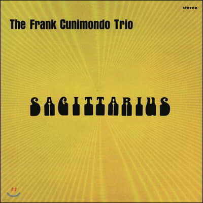 The Frank Cunimondo Trio (프랭크 큐니몬도 트리오) - Sagittarius [LP]