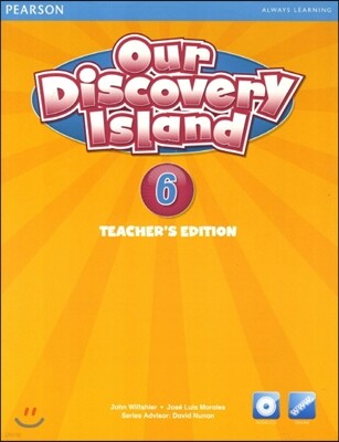 Our Discovery Island American Edition Teachers Book with Audio CD 6 Pack