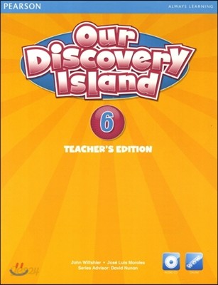 Our Discovery Island American Edition Teachers Book with Audio CD 6 Pack