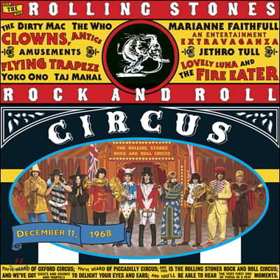 Rolling Stones - Rock And Roll Circus 롤링 스톤스 1968년 라이브 앨범 [3LP]