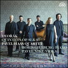 Pavel Haas Quartet 드보르작: 피아노 오중주 2번, 현악 오중주 3번 (Dvorak: Quintets op. 81 &amp; 97) [2LP]