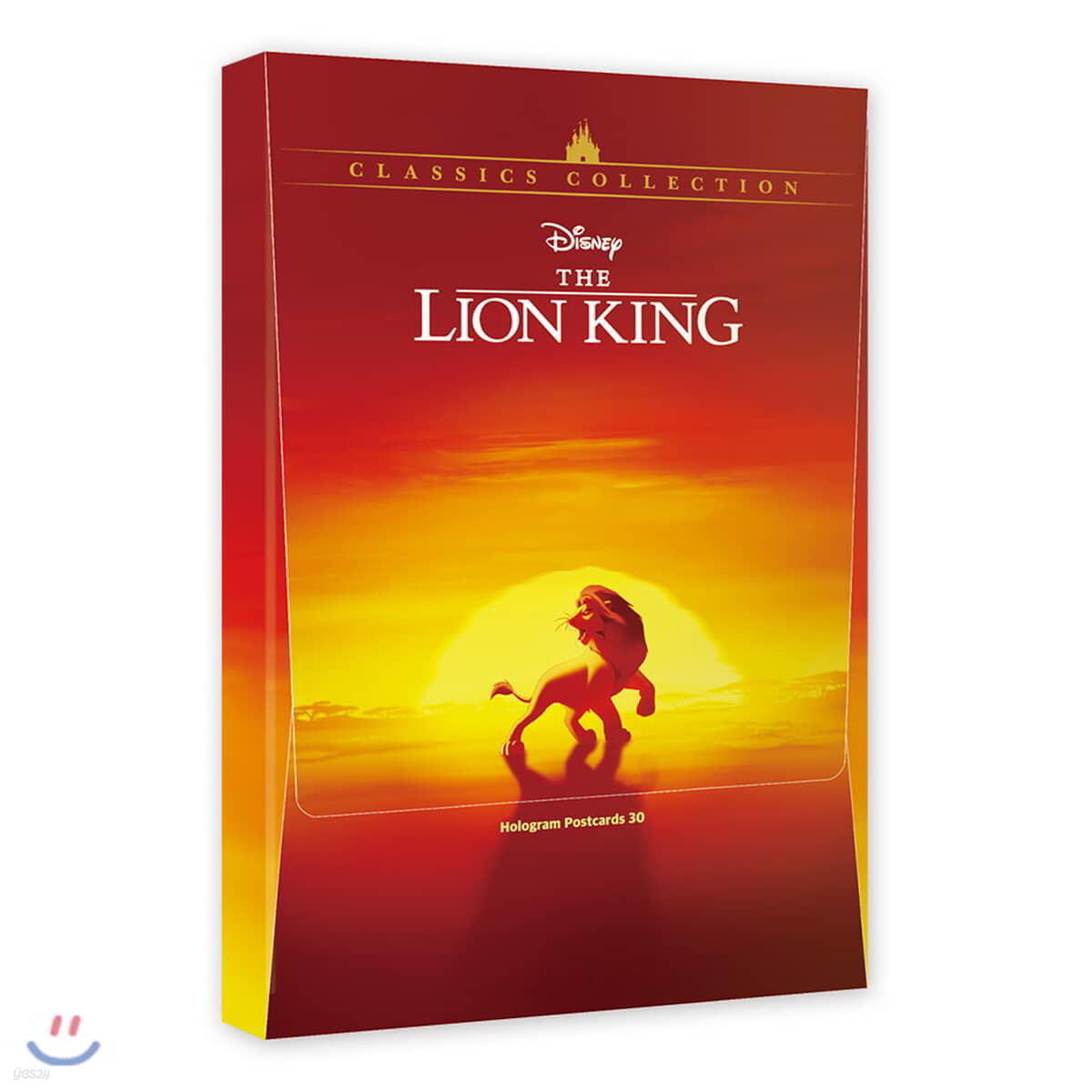 디즈니 라이온 킹 홀로그램 엽서북 30
