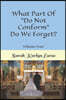 What Part Of "Do Not Conform" Do We Forget?