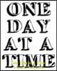 One Day at a Time - A Bullet Grid Journal: 8X10 Dotted Bullet Grid Journal with 120 Blank Pages (Notebook)