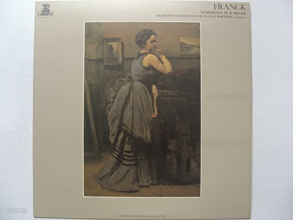 LP(수입) 프랑크: 교향곡 D단조 - 장 마르티농 / 프랑스 국립 관현악단 