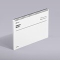 [모트모트] 스프링북 랜드 오리지널 - 화이트 (룰드)