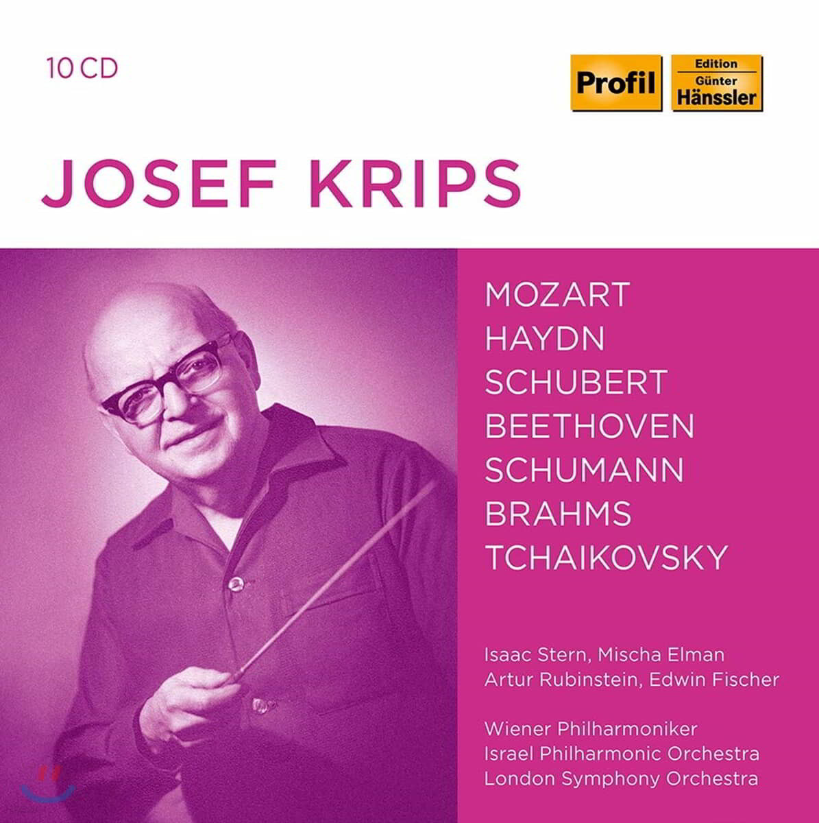 요제프 크립스 지휘 모음집 (Josef Krips counducts Mozart / Haydn / Beethoven / Schubert / Tchaikovsky etc)