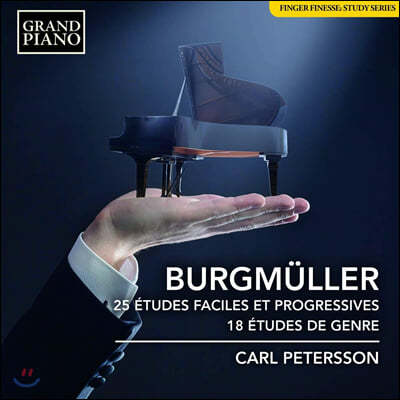 Carl Petersson 프리드리히 부르크뮐러: 25개의 쉬운 연습곡과 상위단계의 연습곡, 18개의 성격 연습곡