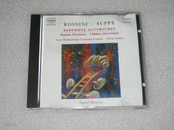 rossini .suppe / beruhmte ouverturen / famous .overtures. 