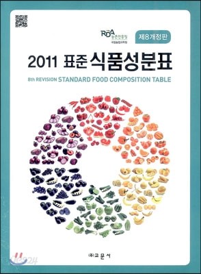 2011 표준 식품성분표