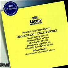 바흐 : 오르간 작품집 (J.S. Bach : Organ Works)(CD) - Helmut Walcha