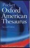 Pocket Oxford American Thesaurus, 2e