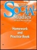 Harcourt Social Studies Grade K : Homework & Practice Book Student Edition