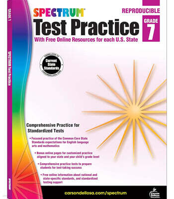 Spectrum Test Practice, Grade 7