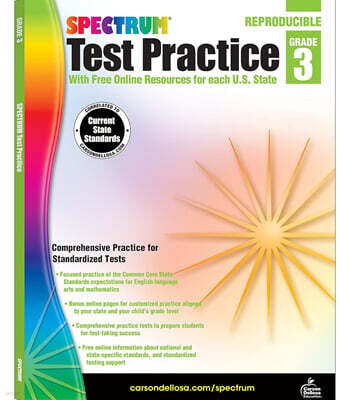 Spectrum Test Practice, Grade 3: Volume 63