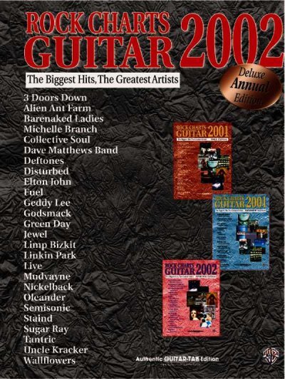 Rock Charts Guitar 2002