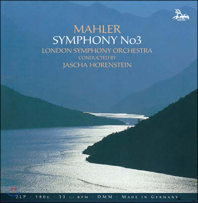Jascha Horenstein 말러: 교향곡 3번 (Mahler: Symphony No.3) [2LP]