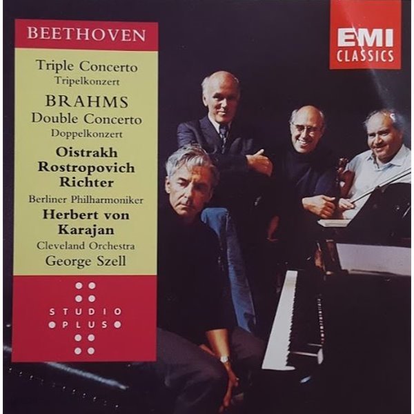 Beethoven Triple Double Concerto - Richter, Rostropovich, Oistrakh