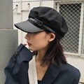 데미드 헌팅캡 빵모자 화가모자 공항모자