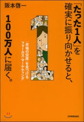 「たった1人」を確實に振り向かせると,100万人に?く。