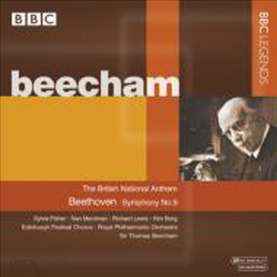 베토벤 : 교향곡 9번 &#39;합창&#39;, 영국 국가 (Beethoven : Symphony No.9 Op.125 &#39;Choral&#39;, National Anthems)(CD) - Thomas Beecham