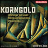 John Wilson 코른골트: 관현악 작품집 (Korngold: Symphony in F sharp, Theme and Variations and Straussiana)