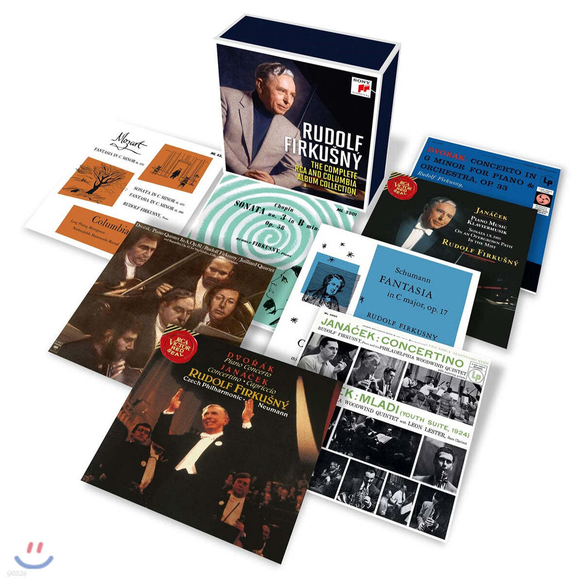 Rudolf Firkusny 루돌프 피르쿠츠니 RCA, 콜롬비아 레이블 녹음 모음집 (The Complete RCA and Columbia Album Collection)