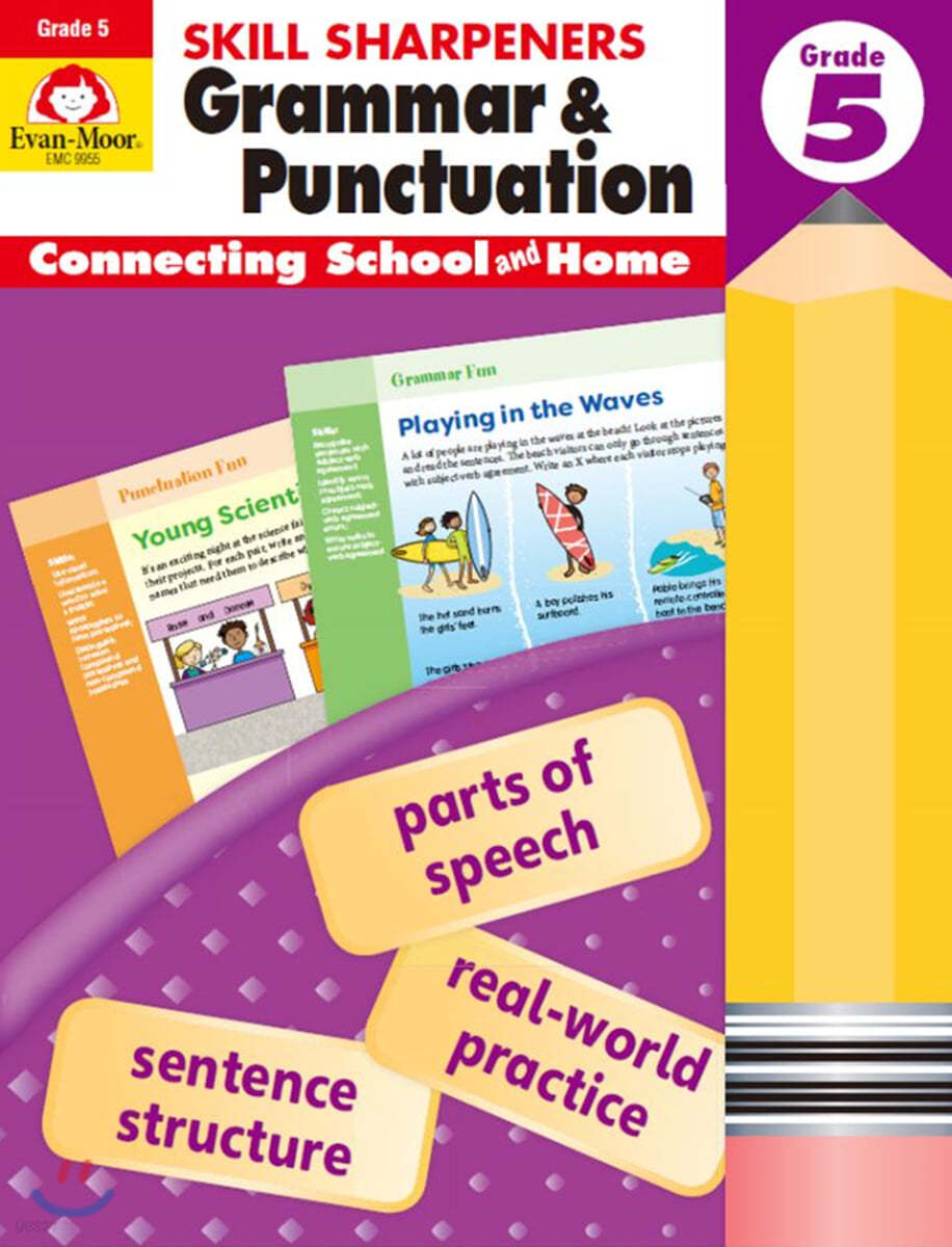 Skill Sharpeners: Grammar &amp; Punctuation, Grade 5 Workbook
