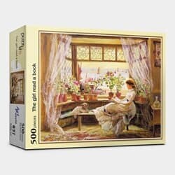 직소퍼즐 500피스 독서하는 소녀  PL500-PL637