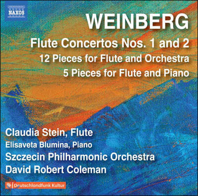 Claudia Stein 바인베르크: 플루트 협주곡 1, 2번 (Weinberg: Flute Concertos Op. 75, 148)