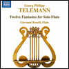 Giovanni Roselli 텔레만: 플루트 독주를 위한 12개의 판타지 (Telemann: Twelve Fantasies for Solo Flute)