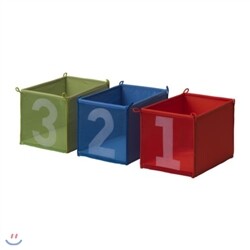 이케아 KUSINER 사각 수납박스 3종세트