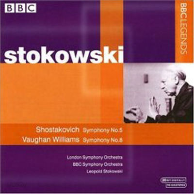 쇼스타코비치 : 교향곡 5번, 본 윌리엄스 : 교향곡 8번 (Shostakovich : Symphony No.5 Op.47, Vaughan Williams : Symphony No.8) - Leopold Stokowski