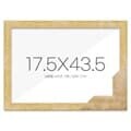 퍼즐액자 17.5x43.5 고급형 우드 골드